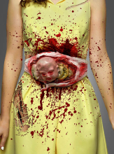 Bloody Birth Halloween Belt 