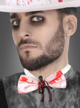 Bloody Skeleton Bow Tie 