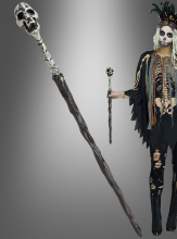 Voodoo Zepter 44cm mit Totenkopf 