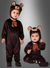 Goldiges Bär Kostüm für kleine Kinder 