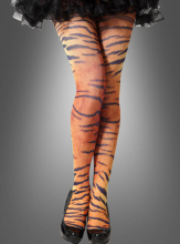 Tiger pattern tights 
