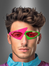 Asymmetric 80s glasses 