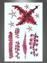 Tattoo Wounds & Pentagramms Decals 