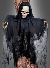 Animated Skeleton Tree Decor 140cm 