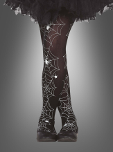 Spider web tights for children 