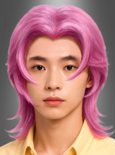Cosplay K-Pop Singer Wig pink 