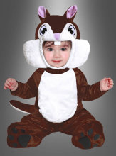 Plush Squirrel Baby Costume 