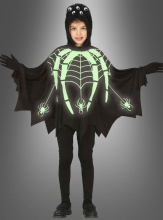 Glow in the Dark Spider Costume for Children 
