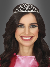 Diadem Strass Krone aus Metall  Diadem Strass Krone aus Metall