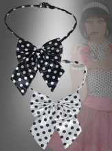 Lady Bowtie Polka Dot 50s 