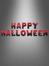 Schriftzug "Happy Halloween" Folienballon 
