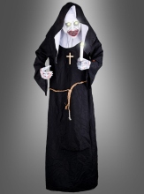 Horror Nun Animatronic 185cm Halloween Deco 