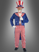 Onkel Sam USA Nationalfigur Kostüm 