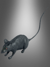 Große Ratte Halloweendekoration Kunststoffratte künstliche Ratte 