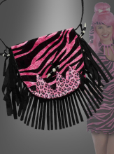 Pink Steinzeit Handtasche 