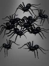 12 Plastikspinnen Dekoset 5cm  12 Plastikspinnen Dekoset 5cm