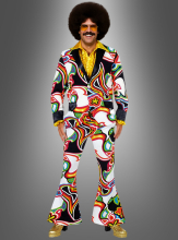 Schlagerstar Kostüm Neon Psychodelic  Schlagerstar Kostüm Neon Psychodelic