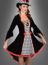 Deluxe Poker Face Samtkleid 