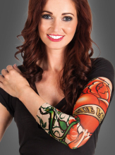 Tattoo Ärmel Rosen 1 Stück 