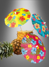 Cocktail umbrella summer party 6 pcs  Cocktail umbrella summer party 6 pcs
