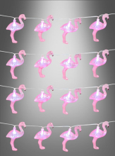 Fairy lights flamingo summer party 140cm  Fairy lights flamingo summer party 140cm