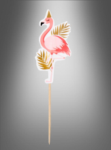 Cocktail skewers summer party flamingo 12 pcs  Cocktail skewers summer party flamingo 12 pcs