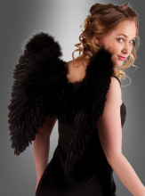 Gothic Angel Wings black 