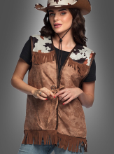 Cowboy Weste für Damen  Cowboy Weste für Damen