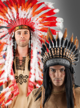 Feather Headdress Deluxe 