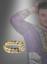 Goldenes Armband Herren  Goldenes Armband Herren