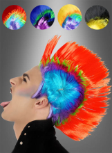 Multicolored Punk Wig 