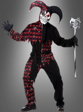 Psycho Jester Halloween Costume 