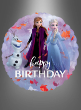 Frozen II Foil Balloon Happy Birthday 