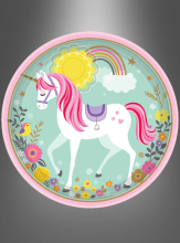 8 x Unicorn Paper Plates  8 x Unicorn Paper Plates