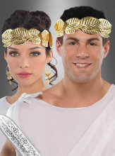 Golden Laurel Wreath Head Band 