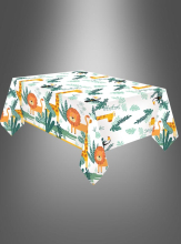 Tischdecke Dschungel Tiere 120x180cm  Tischdecke Dschungel Tiere 120x180cm