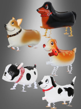 Hunde Airwalker Folienballon 