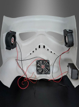 Lüfter System für Masken und Helme 