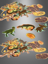 Dinosaur Confetti 39 Parts  Dinosaur Confetti 39 Parts