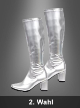 2. Wahl - Disco Stiefel silber 40 