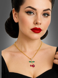 Product image 1 of the product “Golden Cherry Necklace gold ”