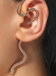 Artikelbild 1 des Artikels “Goldener Schlangen Ohrschmuck “
