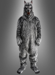 Artikelbild 1 des Artikels “6-teiliges Werwolf Kostüm Fellanzug Herren “