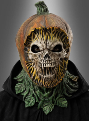 Product image 1 of the product “Scary Skull Pumpkin Mask Latex ”