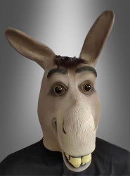 Product image 1 of the product “Shrek Donkey Overhead Latex Mask ”