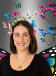 Artikelbild 1 des Artikels “Schmetterling Haarreif mit oder ohne LED “