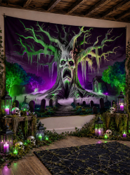 Product image 1 of the product “XXL Tree Ghost Fabric Deco 250x350cm ”