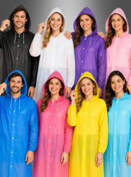 Artikelbild 1 des Artikels “Langer Regenmantel wetterfest “
