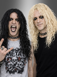 Product image 1 of the product “Adult  Heavy Metal Rockstar wig ”