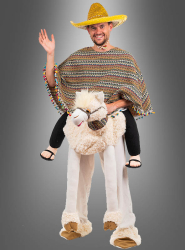 Artikelbild 1 des Artikels “Lama Kostüm 2 Teiler Alpaka mit Poncho “